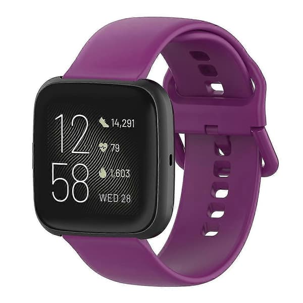 Klokkereim for Fitbit Versa 2 / Versa / Versa Lite / Blaze-Perfet Purple