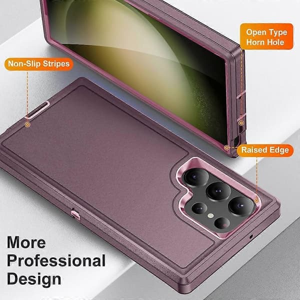 Liv Vanntett Robust Telefondeksel - Perfekt For Samsung Galaxy S24 Ultra 5G