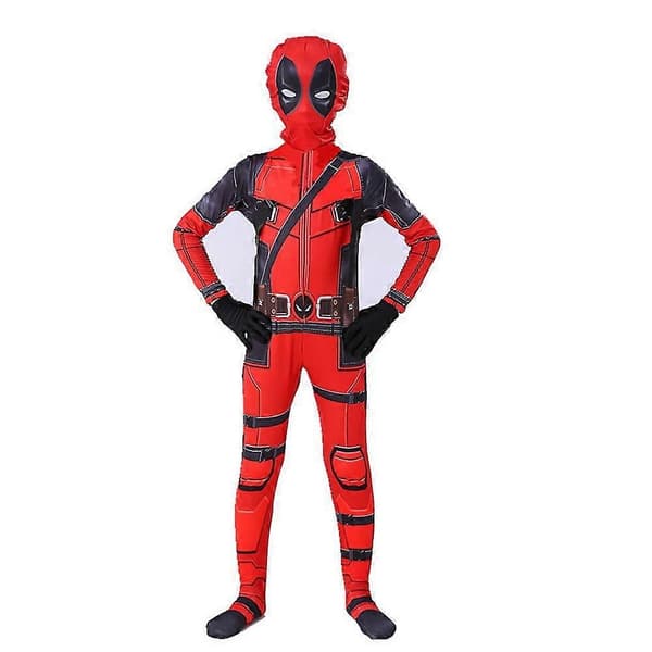 Egnet for Lds utsøkt barn gutt jumpsuit drakt -Perfet 5-6Years