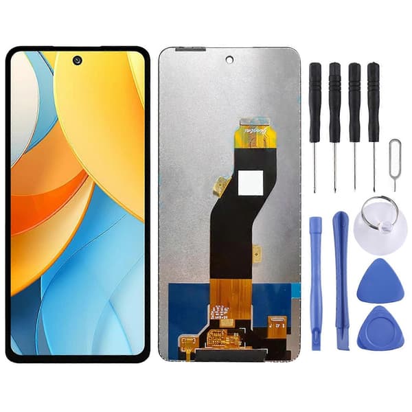 LCD-skjerm med digitaliserer, komplett montering - Perfekt For ZTE Blade V60 Vita