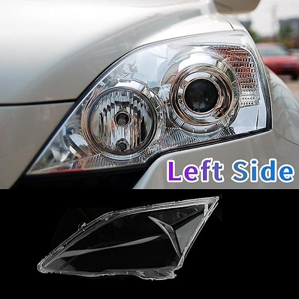 Par Høyre+Venstre for Honda CRV CR-V 2007 08 09 10 2011 Bil Frontlykt Linse Deksel Hovedlykt Lampshade Front Auto Lys Skall-Perfekt