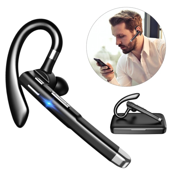 Bluetooth -headset för mobiltelefon V5.1 Trådlöst hörlursheadset - Perfet