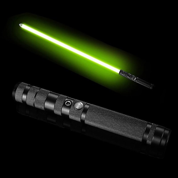 Light Sabre Laser Sword Rgb 7 farver Udskiftelig elektronisk lyssværd Sound 1pc-Sort - Perfet