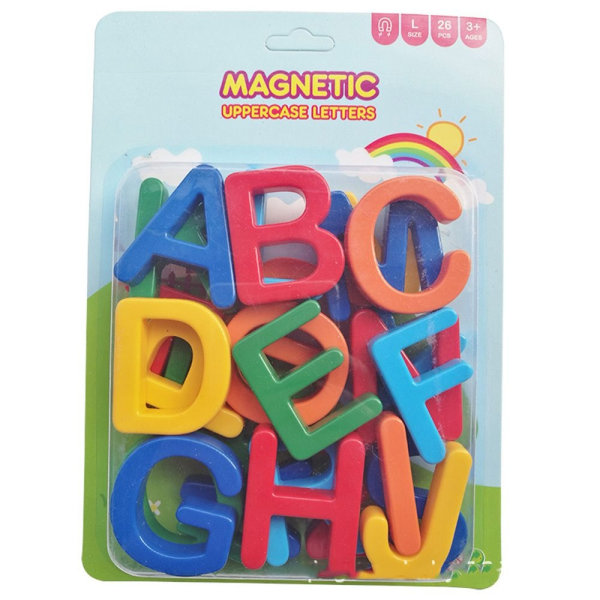 Learning Alphabet Stickers Magnetic Early Education - Perfet