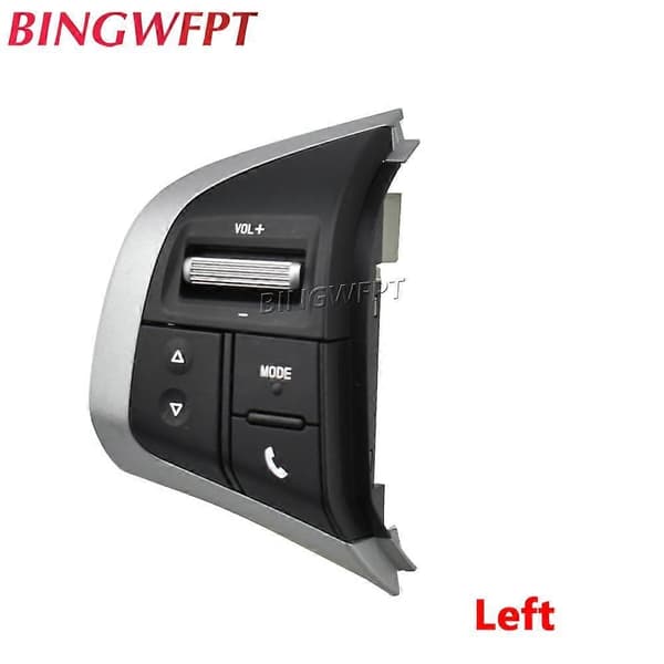 Lydvolum Rattbryter Multifunksjon Musikk Media Telefon Kontrollbrytere Kompatibel med Isuzu D-Max 2015 2016 2017 2018 DMAX-Perfet left-wire