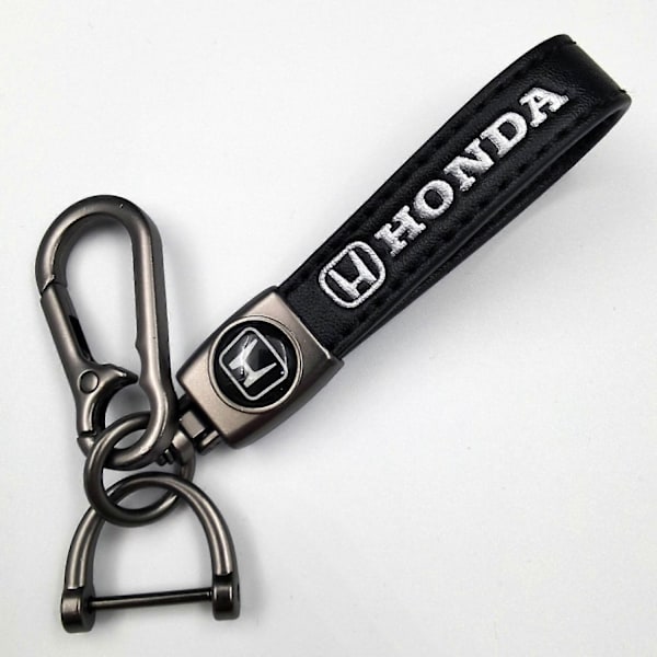 Bil Cykel Nøglering Metal Finish | Robust Nøglering | Nøglering og Krogbeslag - Perfekt Gun Color Hardware Honda