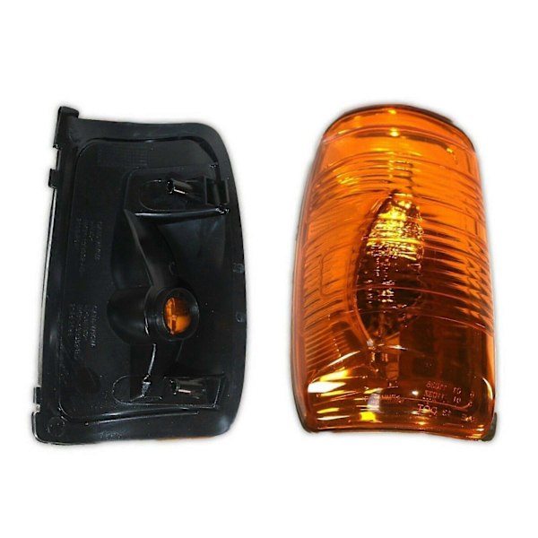 Ny Dörrspegel Blinkersglas Kåpa Vänster/Höger Passagerarsida Passar Ford Transit MK8-Perfekt amber left