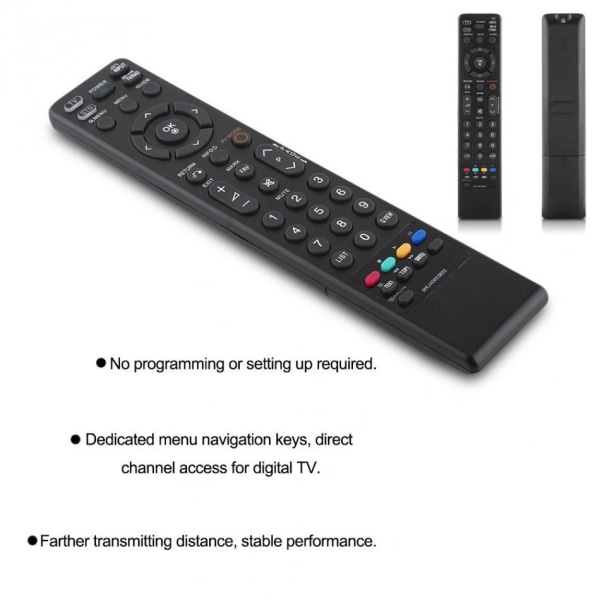 LG TV Smart Remote Control Vaihto MKJ40653802 - Perfet black one size