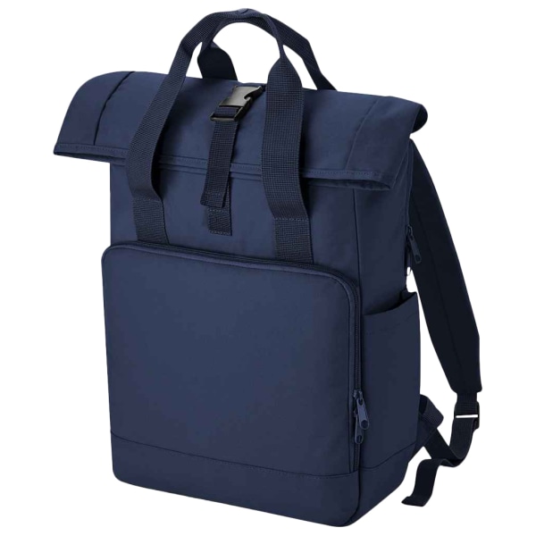 Bagbase Roll Top Resirkulert Twin Handle Laptop Ryggsekk - Perfet Navy Dusk One Size