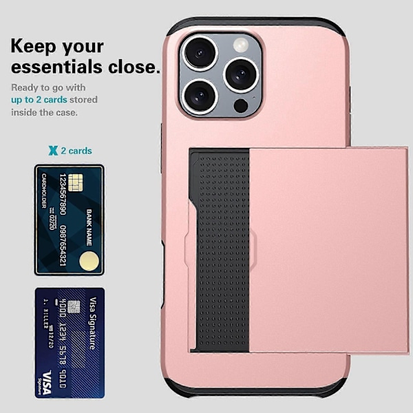 Stöttåligt Armor Skal Kompatibelt med iPhone SE 2024-Perfet Green
