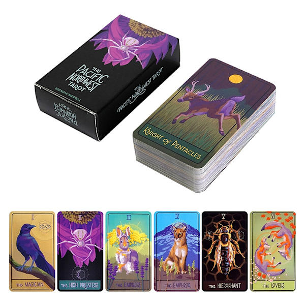 Pacific Northwest Tarot Prophecy -ennustuspakkapeli - Perfet