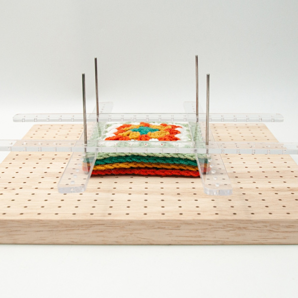 Stickning Blockeringsbräda Stall Kitted Sy Blockeringsmatta För Virkning Handgjord 27.5*27.5*2cm