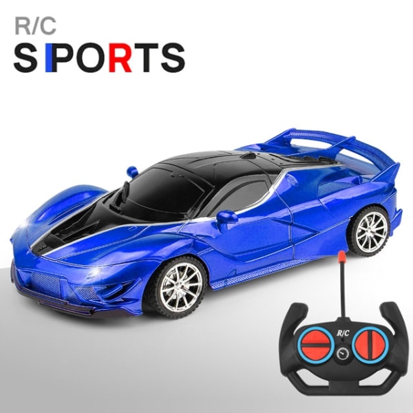 Fjernkontroll bil trådløs høyhastighetsdrift racing elektrisk lekebil 1:18- Perfet Red