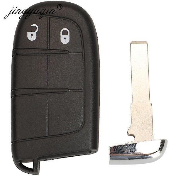 Älykäs kaukosäädinavaimen 433MHz 4A Avaimeton Jeep Renegade Compass C-CUV Trailhawk SIP22 M3N-40821302 68250335AB-Perfet 4 Buttons Start