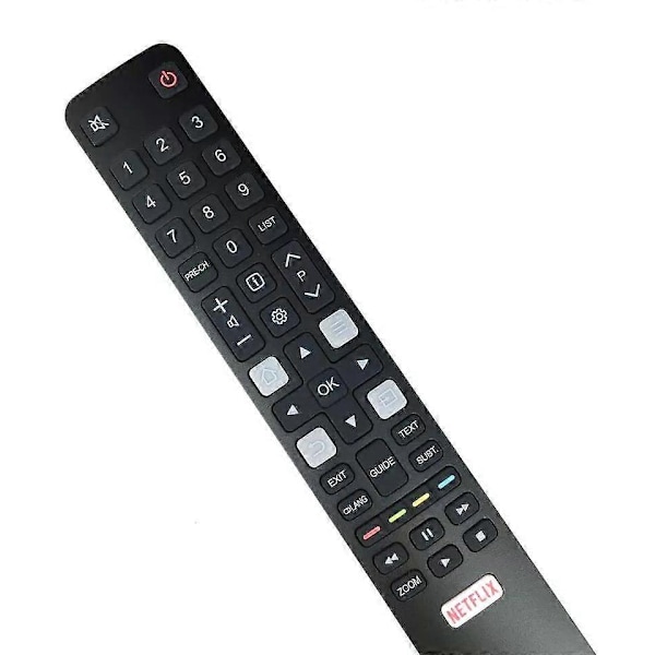 Ny RC802N YUI2 Fjärrkontroll Kompatibel med TCL THOMSON LCD TV 55C2US 65C2US-Perfekt