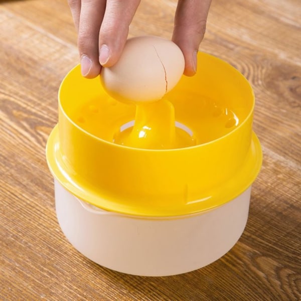 Eggutskiller Eggehvit eggeplommeutskiller Kjøkken Eggutskillerverktøy Eggutskiller Egg - Perfet
