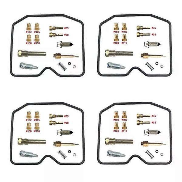 Suzuki Bandit 650 GSF650 2000-2006 Karburator Reparationssæt Flyder Membran Dele - Perfekt A