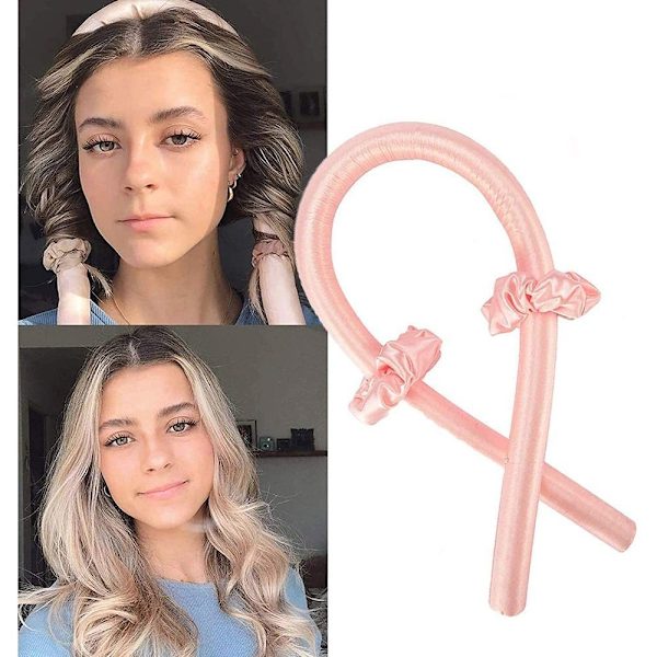 Heatless Curls Heatless Curling Ribbon Wave Shaper Mjukt pannband - Perfet