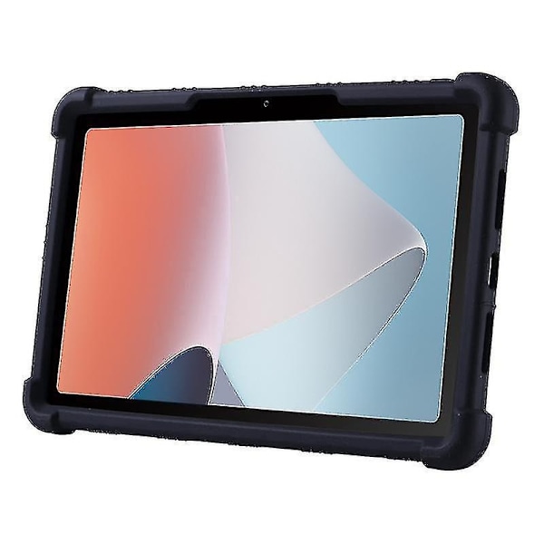 Skyddande Fodral för Oppo Pad Air 10.36 Tum 2022 med PC-Stativ, Fallskyddande Mjuk Silikon T-Perfet Rose