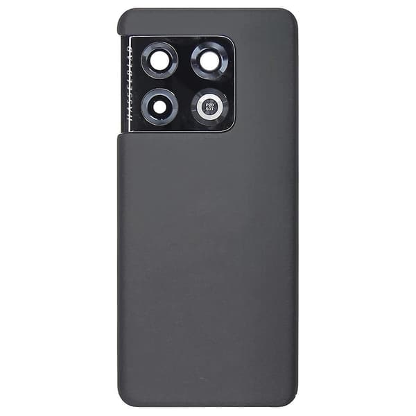 Batteri Bakdeksel Kompatibelt med OnePlus 10 Pro-Perfet Black
