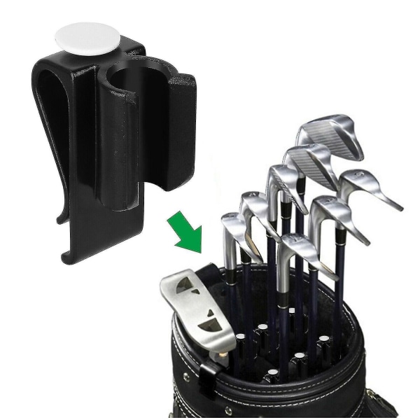 14x Golfbag Club Organizer Clip Holder Iron Driver Protector Putter Clamp Set - Perfet