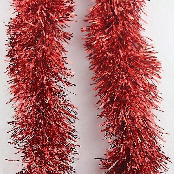 10m (33ft) Tjock Glittrande Julgransdekoration Julgirlang Festligheter645673119057-Perfet Red 10M