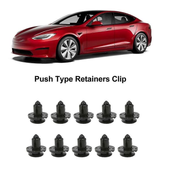 Erstatningsclips Kompatible med Tesla Model 3 Y S X - 10 STK 1006521 00-Perfekt
