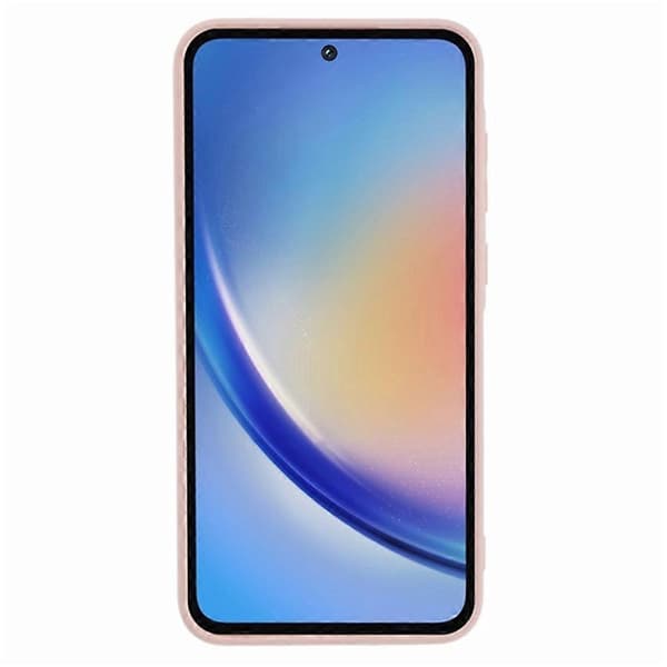 Kompatibel med Galaxy A55 5G telefondeksel - Perfet Pink