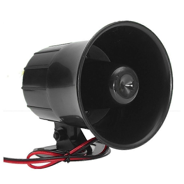 12V 20W Bil Lastbil Husbil Elektrisk Siren Horn Högtalare Van PA Högt Ljud Alarm-Perfekt