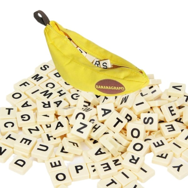 Ordspill Puslespill Barnefestleker Bokstavveske - Perfet banana 144 Letter onesize