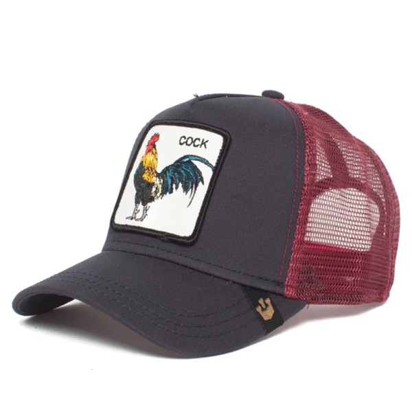Mesh djurbroderad hatt Snapback Hat Chicken - Perfet chicken