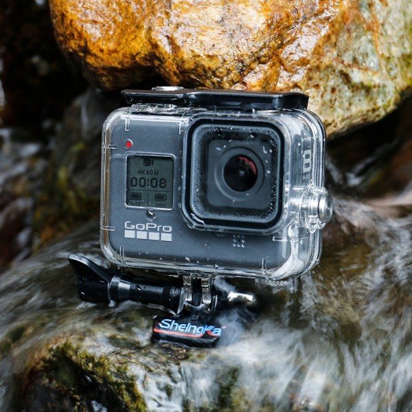 GoPro Hero 8 Svart vattentätt case - Perfet