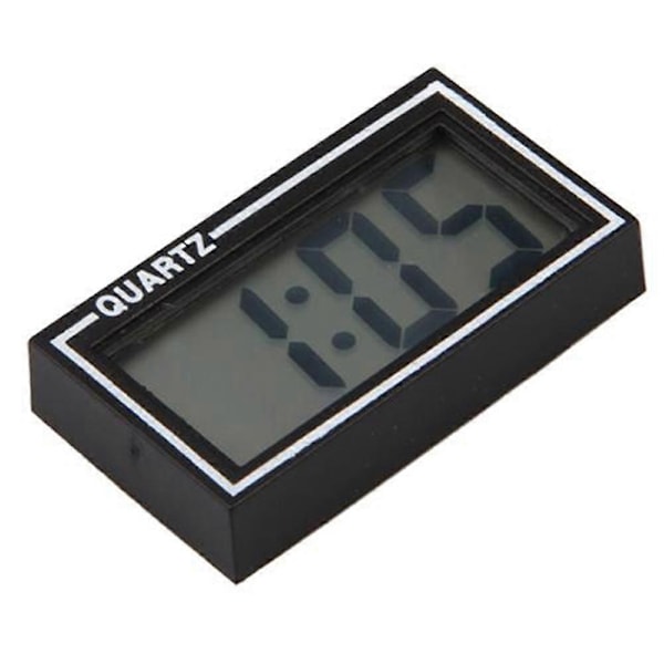 Digital LCD Dashboard Klocka Elektronisk Bords Tid Kalender med Ställ - Perfekt