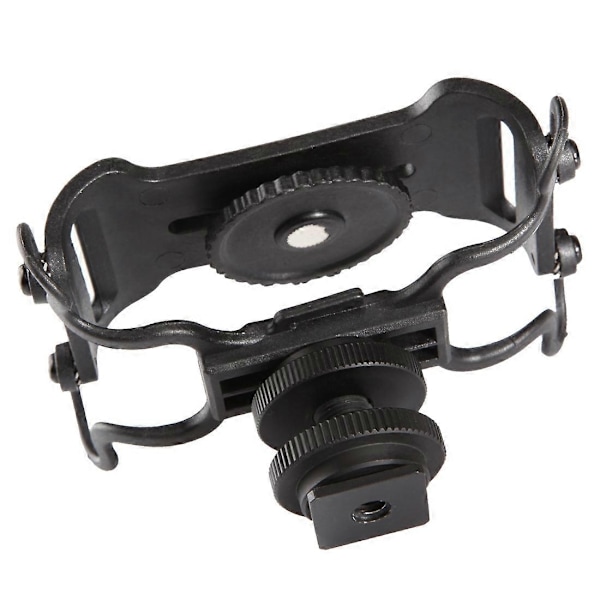 BOYA BY-C10 Universal Kameramikrofon Shockmount med Blitssko (Svart)-Perfekt