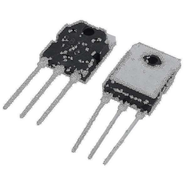 2 Silicium Transistor - D 1047 + B 817, 200 V, 12 A-Perfet