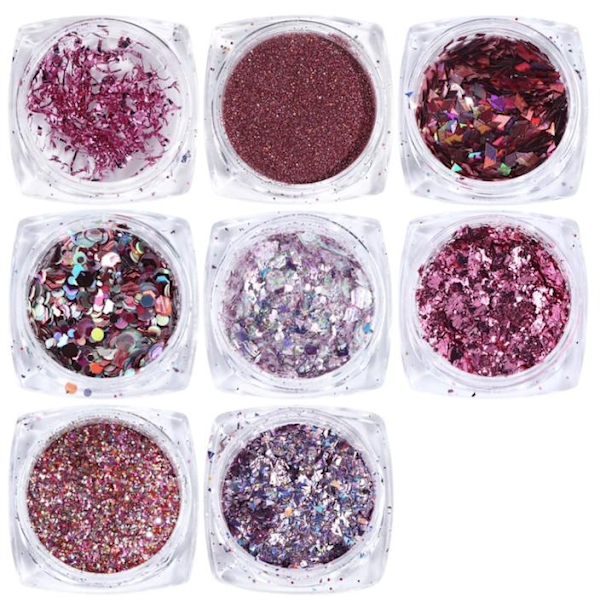 st nagelglitter glitter, Nageldekorationer- Perfet