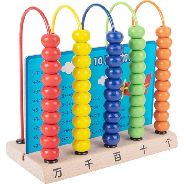 Tretall som teller datamaskinramme Babybursdagsgave - Perfet Colourful