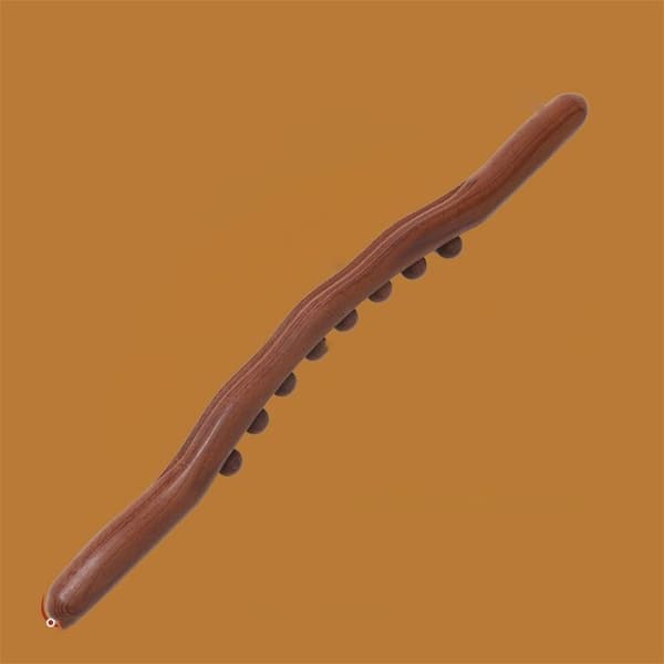 8 Kuler Gua Sha Massasjestav Karbonisert Tre Rygg Kropp Meridia - Perfekt 2