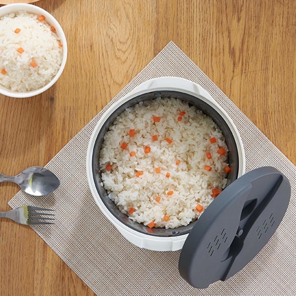 Mikroaaltouuni Riisikeitin Kannettava ruoka-astia - Perfet orange