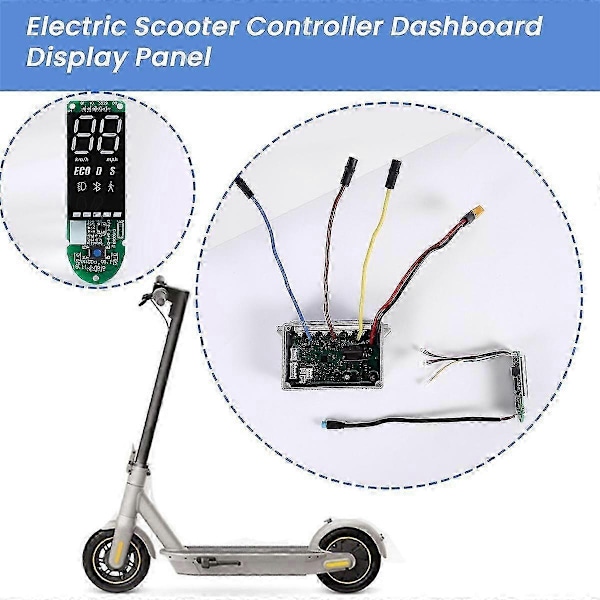Kompatibel med MAX G30 Elsparkcykel Styrenhet Instrumentpanel Display Panel Ersättningsdelar - Perfekt