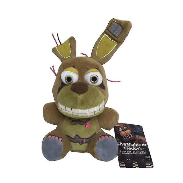 Fnaf Plyschleksaker Freddy Fazbear Rabbit Bonnie Chica Peluche Juguetes 5 nätter på Freddy's Plyschleksaker Presenter Fnaf Plysch[HK]- Perfet royal blue