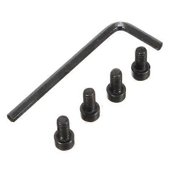 14 cm kikarsiktesfäste Picatinny / Rail Rail kikarsiktesfäste 13 spår Svart-Perfekt