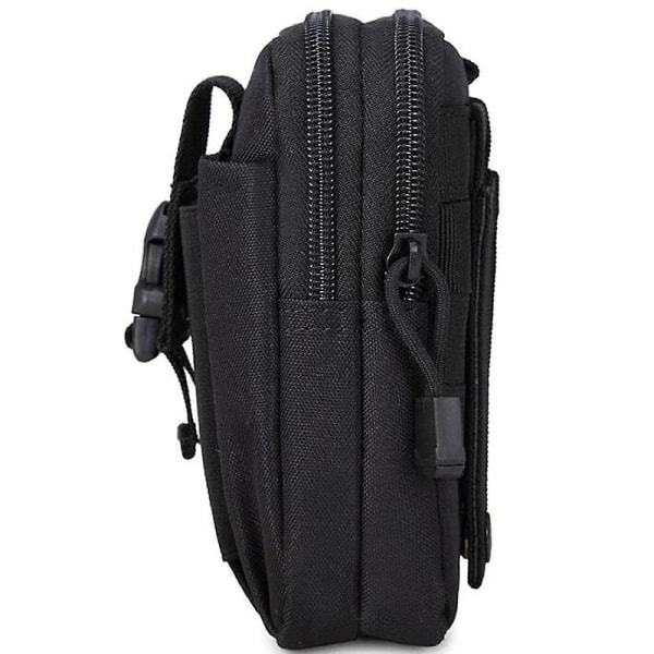 Tactical midjeväska i nylon - Perfet black