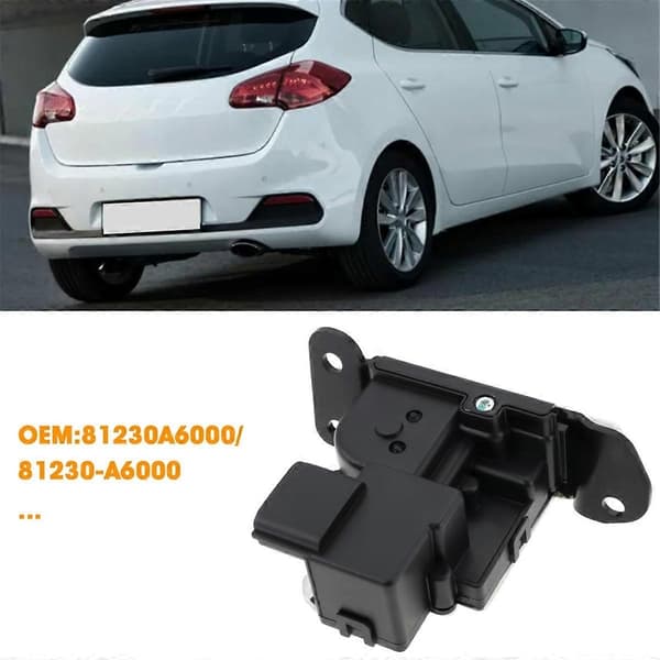 Passer til I30 Ceed billås bagagerumslås dørlås aktuator 81230-A6000 81230A6000 - Perfekt