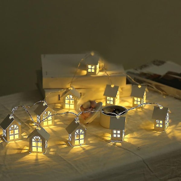 Jul Led String Lights House Shape Powered Festival Home Decor | Fruugo Au - Perfet