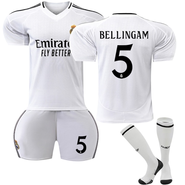 Real Madrid Hemmaströja 2024-2025 Nr 5 Bellingham-Perfet 16