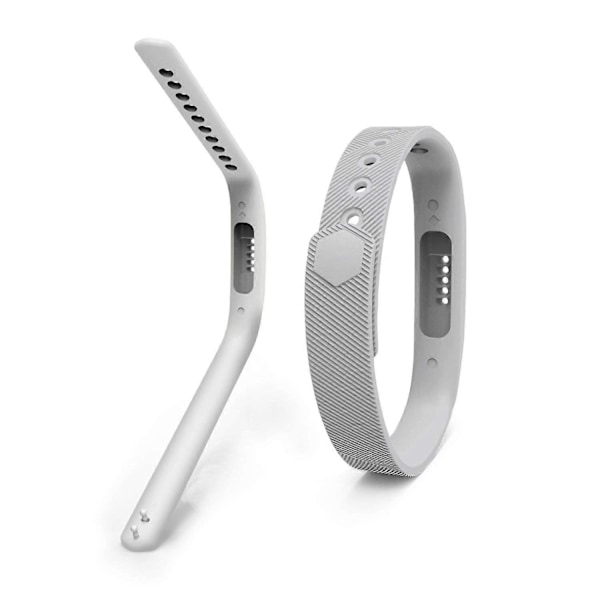 Kompatibel med Fitbit Flex 2 rem, armbånds udskiftningsrem kompatibel med Fitbit Flex 2 - Perfekt Grey L