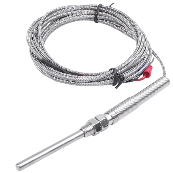 K Type 50x5mm 800C Probe Termoelement Temperatur Sensor Kabel 9.8ft 3 Meter-Perfet