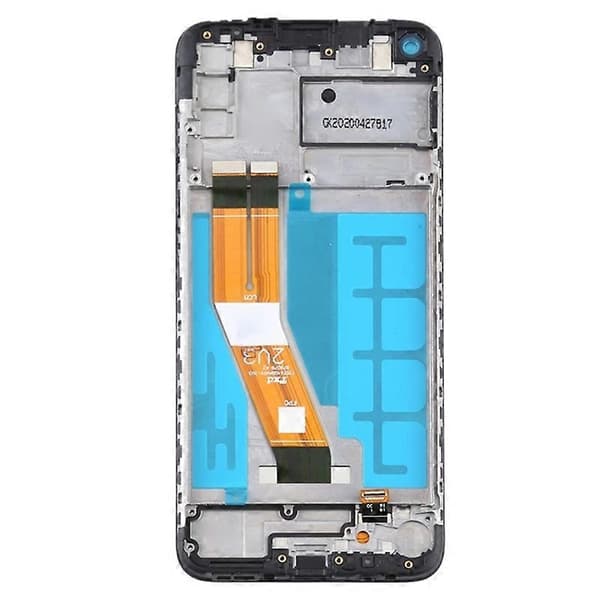 Kompatibel med Samsung Galaxy A11 (EU Version) A115 Grade C LCD Skærm og Digitizer Samling+Ramme-Perfekt