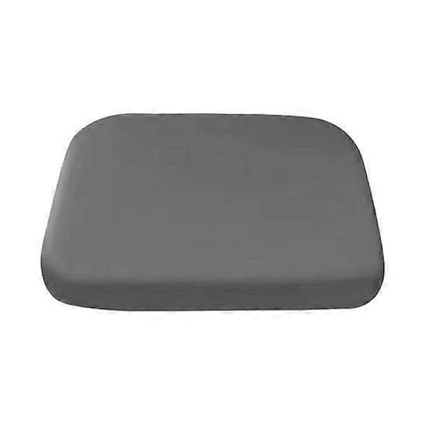 Sittdyna i Memory Foam med Band, Långsam Återhämtning, Alla Säsonger, Halkfri, Tvättbar - Perfekt dark gray Small